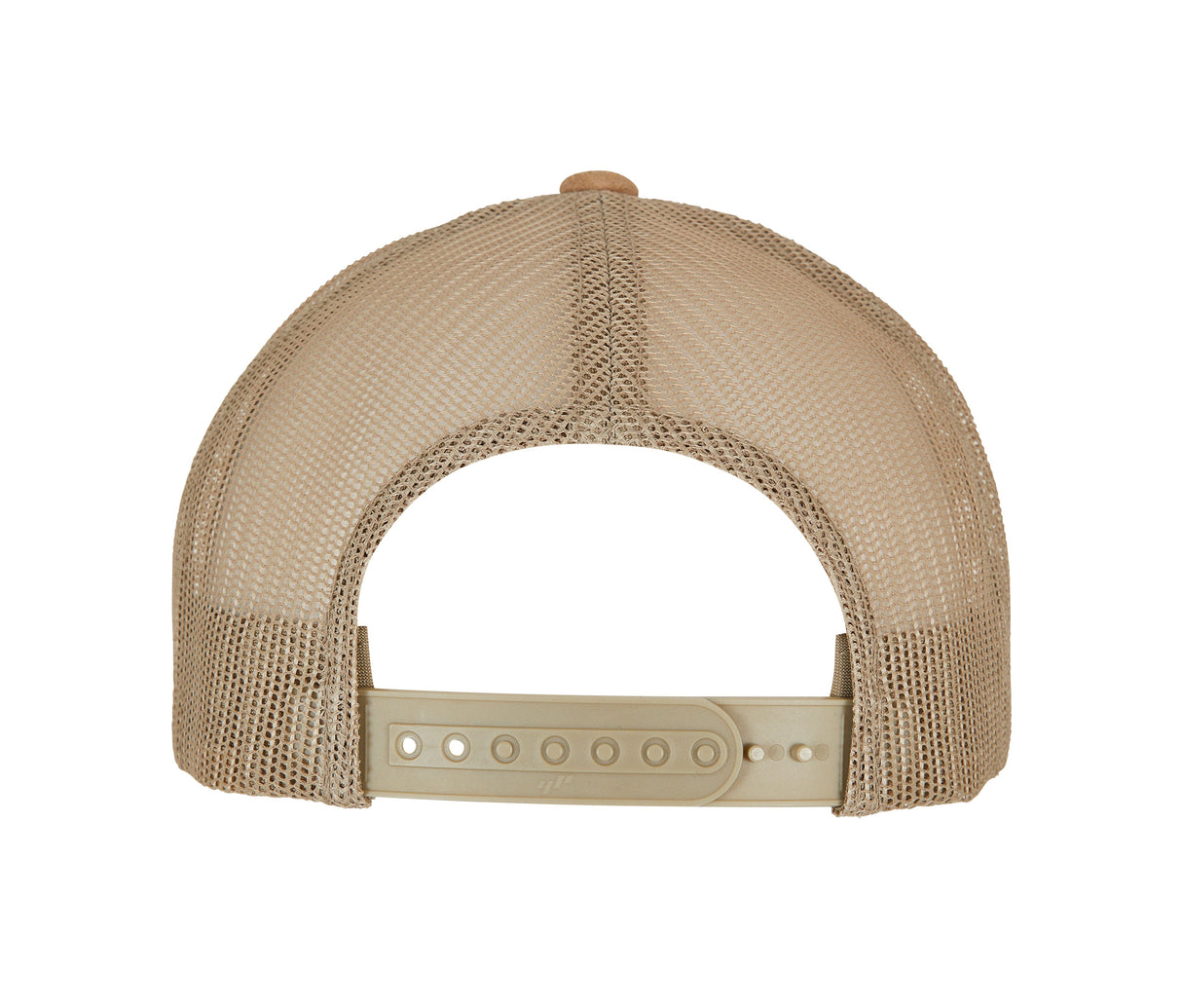 FLEXFIT SUEDE LEATHER TRUCKER CAP