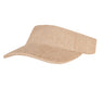Raffia Visor Cap