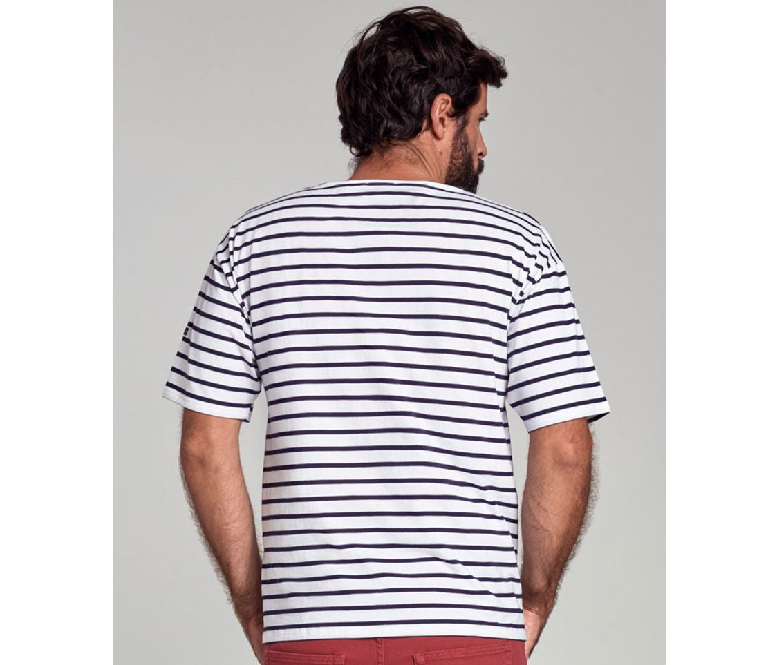 ARMOR LUX SHIRT MIT KURZEN ARMELN IM MARINE-STIL"THEVIEC"