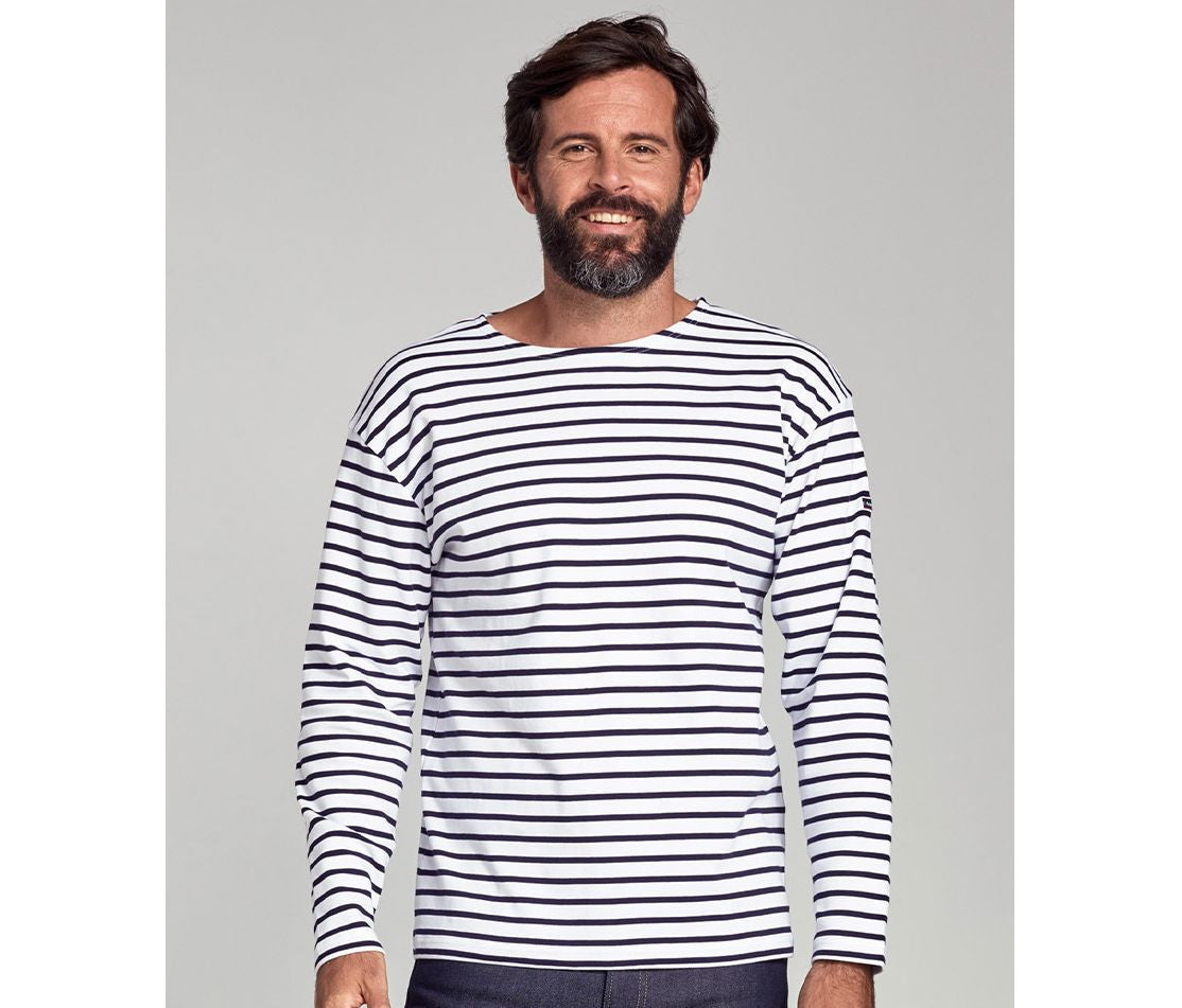 ARMOR LUX SHIRT IM MARINE-STIL "LOCTUDY"