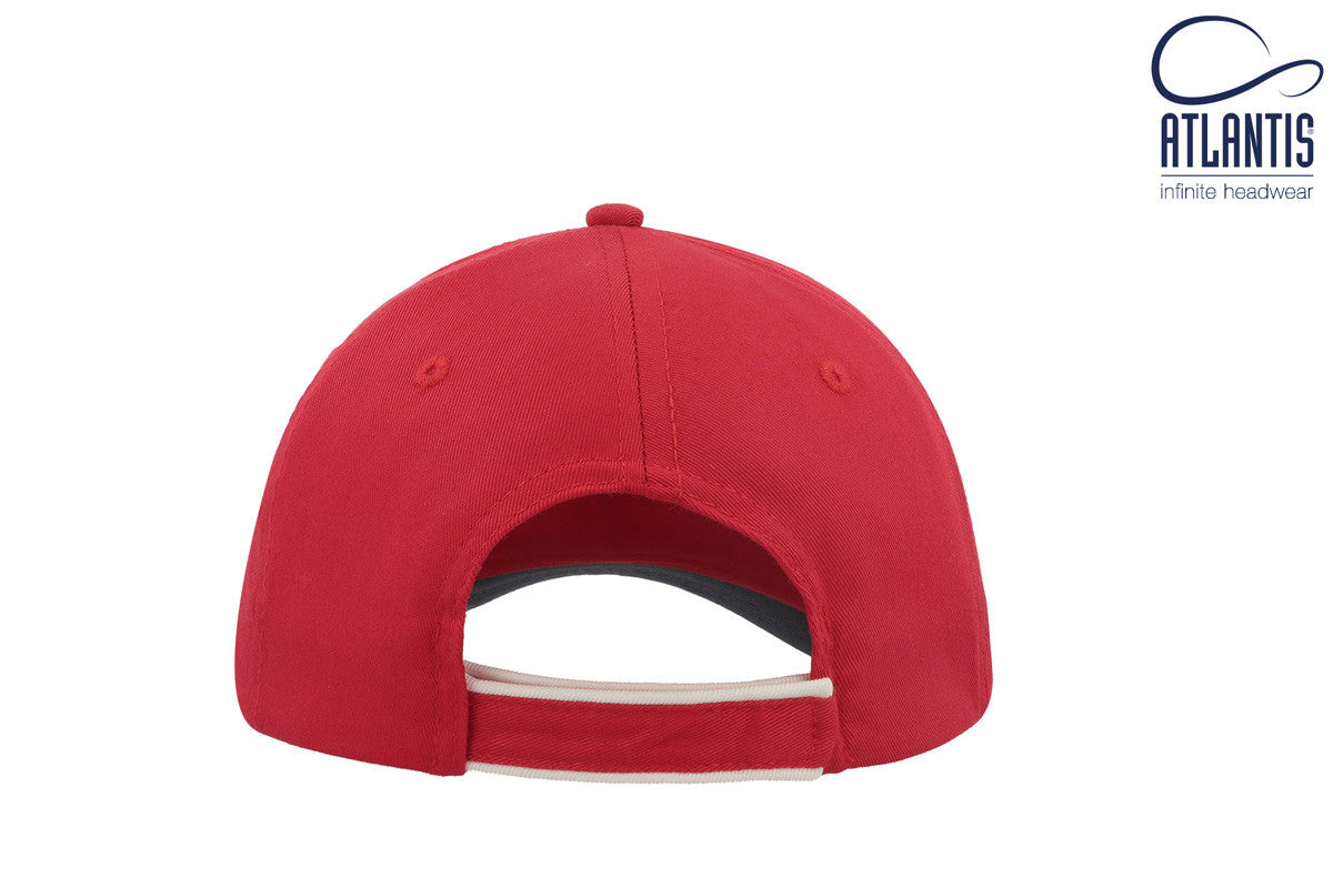 ATLANTIS HEADWEAR ZOOM PIPING CAP SANDWICH