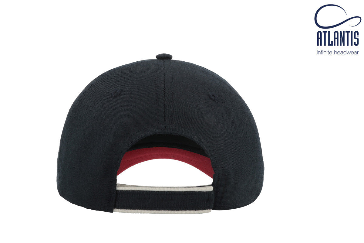 ATLANTIS HEADWEAR ZOOM PIPING CAP SANDWICH