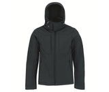 B&amp;C HOODED SOFTSHELL MEN