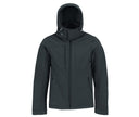 B&C MEN'S HOODED SOFTSHELL