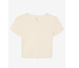 BELLA + CANVAS WOMEN'S MICRO RIB BABY TEE