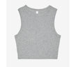 WOMEN'S MICRO RIB MUSCLE CROP TANK