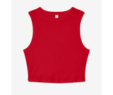 BELLA + CANVAS WOMEN'S MICRO RIB MUSCLE CROP TANK