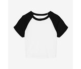 BELLA + CANVAS WOMEN'S MICRO RIB RAGLAN BABY TEE