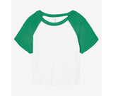 BELLA + CANVAS WOMEN'S MICRO RIB RAGLAN BABY TEE