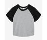 BELLA + CANVAS WOMEN'S MICRO RIB RAGLAN BABY TEE