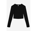 BELLA + CANVAS WOMEN'S MICRO RIB LONG SLEEVE BABY TEE