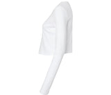 BELLA + CANVAS WOMEN'S MICRO RIB LONG SLEEVE BABY TEE