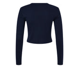 BELLA + CANVAS WOMEN'S MICRO RIB LONG SLEEVE BABY TEE