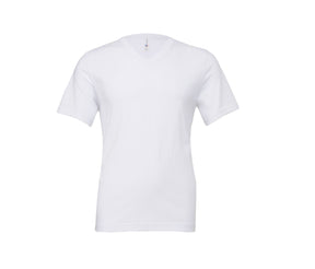 Unisex V-Neck Jersey Tee