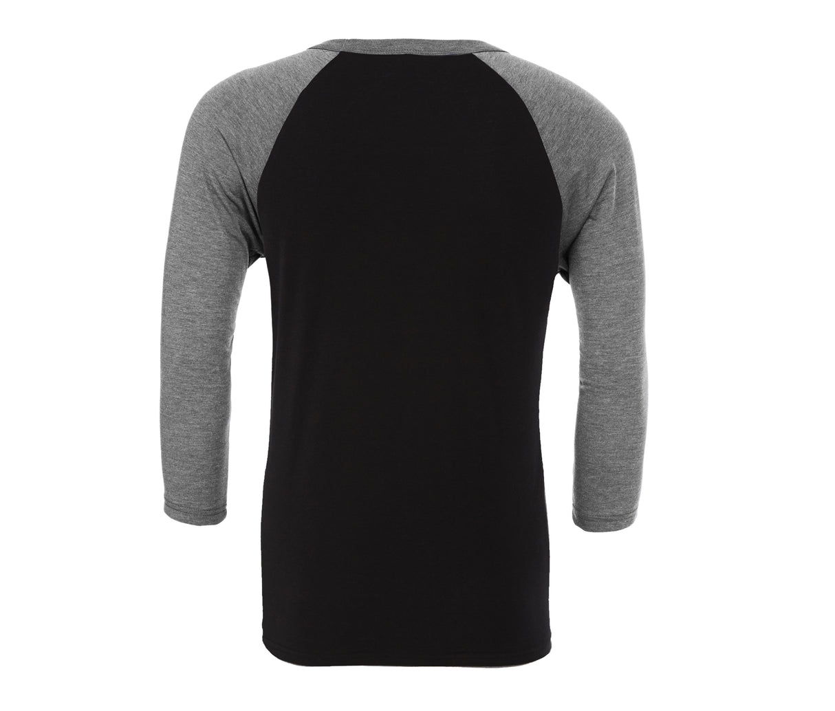 BELLA + CANVAS Unisex 3/4 Sleeve Baseball Tee