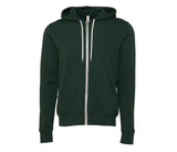 BELLA + CANVAS Unisex Fleece Full-Zip Hoodie