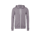 BELLA + CANVAS Unisex Fleece Full-Zip Hoodie