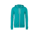 BELLA + CANVAS Unisex Fleece Full-Zip Hoodie