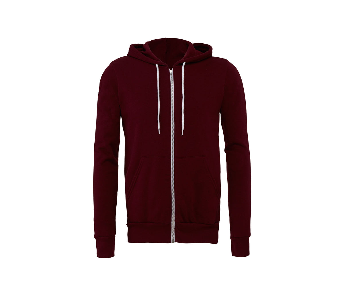 BELLA + CANVAS Unisex Fleece Full-Zip Hoodie