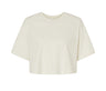 BELLA + CANVAS WOMEN'S JERSEY CROP TEE