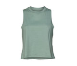 BELLA + CANVAS Women's Racerback Cropped Tank