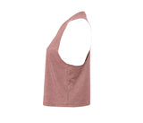 BELLA + CANVAS Women's Racerback Cropped Tank