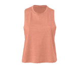 BELLA + CANVAS Women's Racerback Cropped Tank