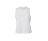 BELLA + CANVAS Women's Racerback Cropped Tank