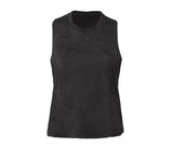 BELLA + CANVAS Women's Racerback Cropped Tank
