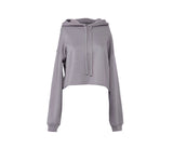 Women's Cropped Fleece Hoodie