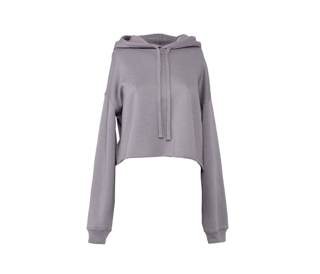 Women's Cropped Fleece Hoodie