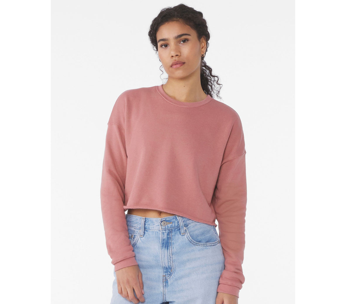 BELLA + CANVAS Women's Cropped Crew Fleece