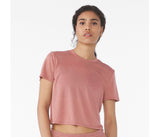 BELLA + CANVAS Women's Flowy Cropped Tee