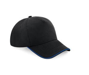 AUTHENTIC 5 PANEL CAP - PIPED PEAK