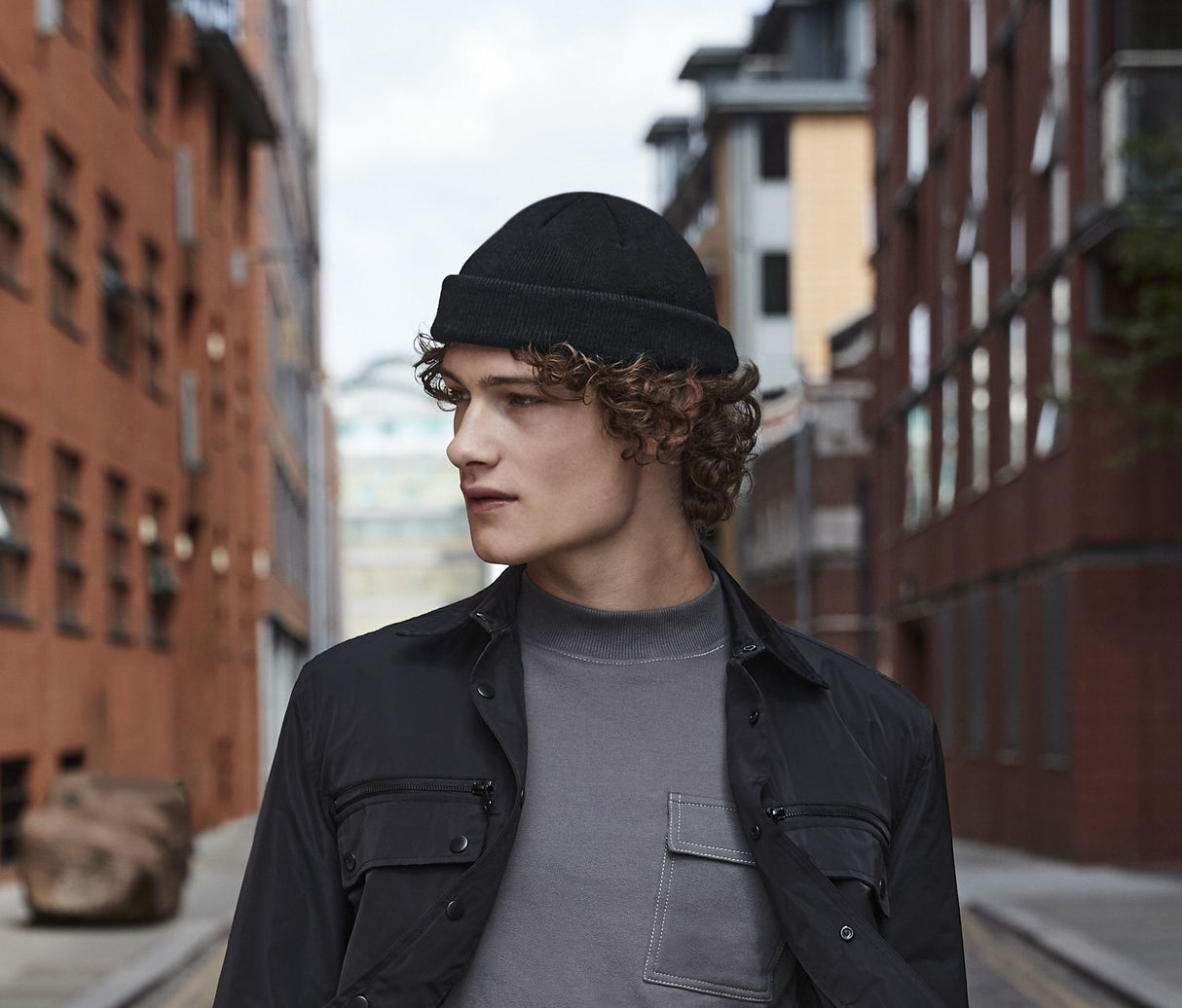 BEECHFIELD RECYCLED MINI FISHERMAN BEANIE