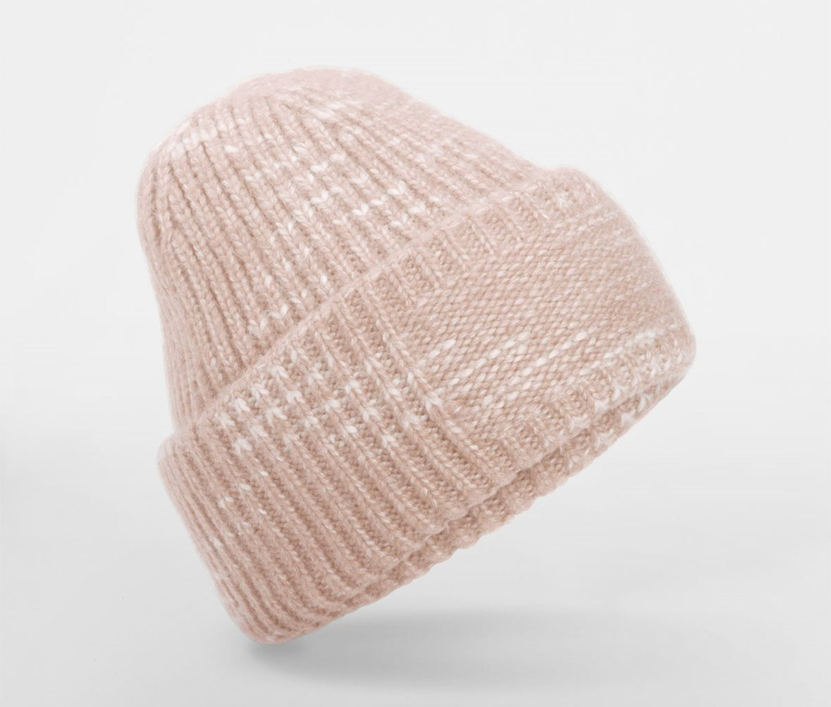 BEECHFIELD CHUNKY KNITTED PATCH BEANIE