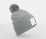 APPLIQUÉ PATCH POM BEANIE