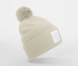 BEECHFIELD APPLIQUÉ PATCH POM BEANIE