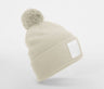 BEECHFIELD APPLIQUÉ PATCH POM BEANIE