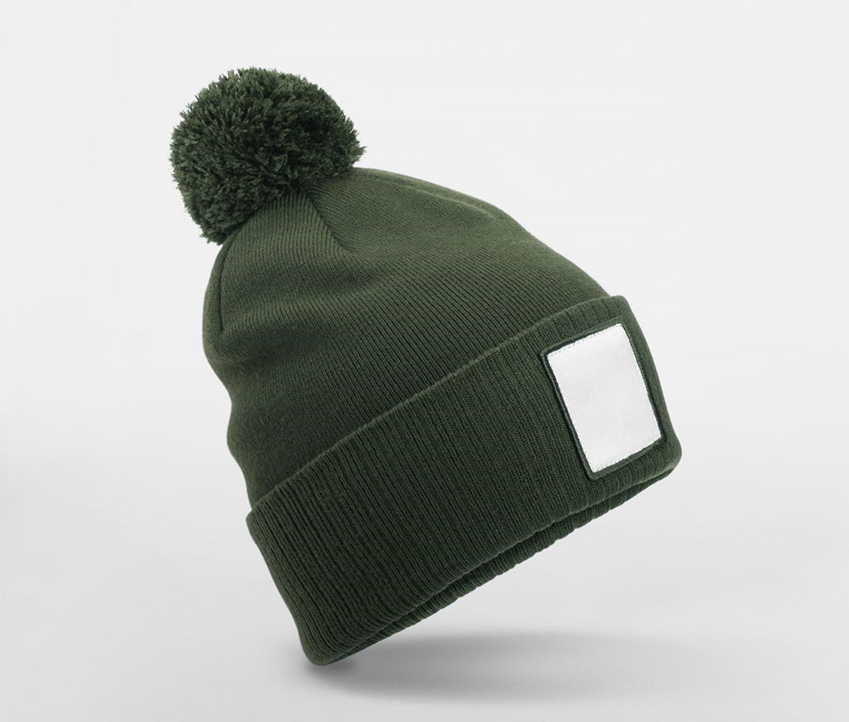 BEECHFIELD APPLIQUÉ PATCH POM BEANIE