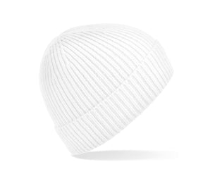 ENGINEERED KNIT RIBBED BEANIE