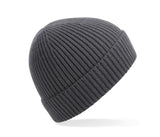 BEECHFIELD ENGINEERED KNIT RIBBED BEANIE