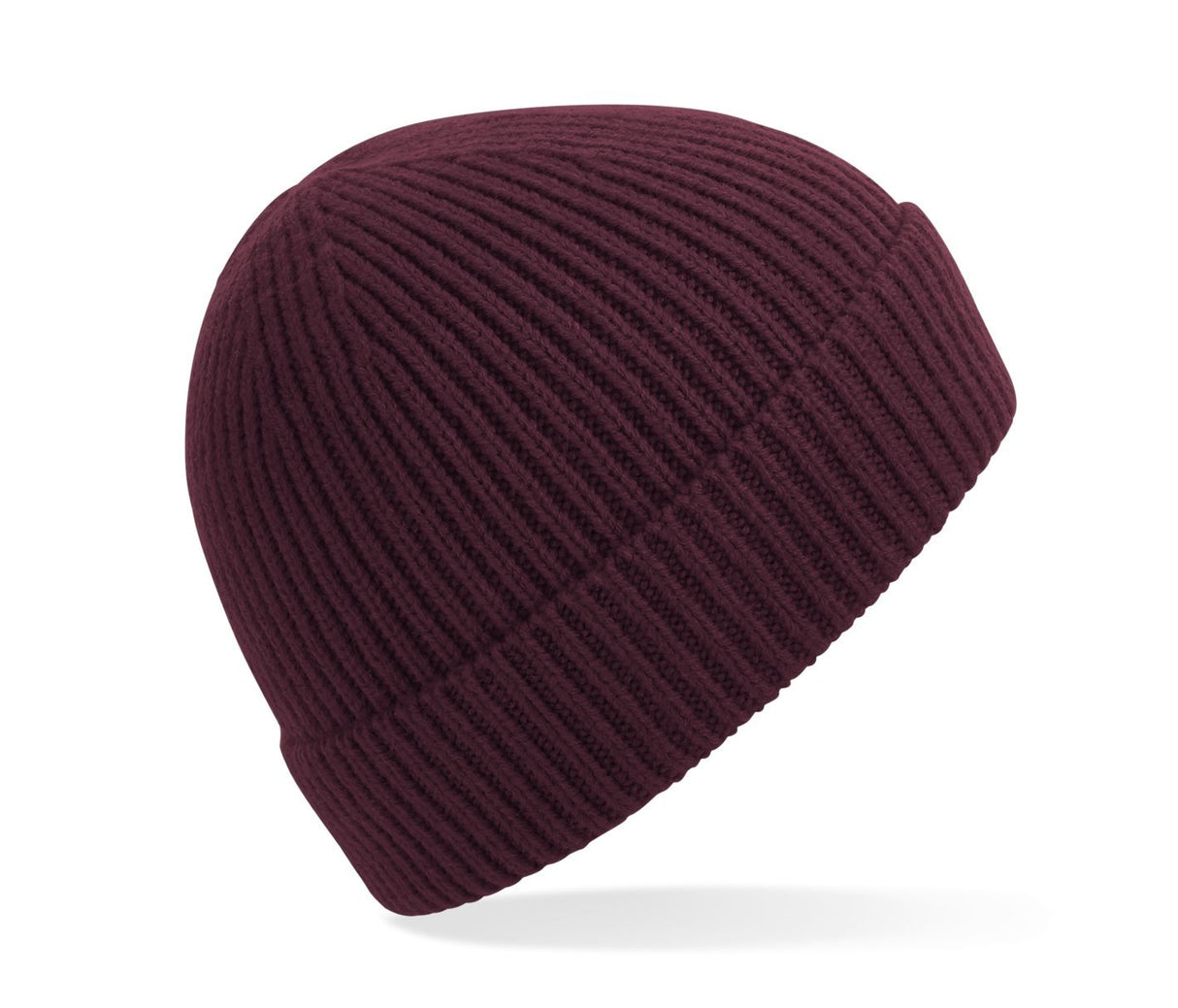 BEECHFIELD ENGINEERED KNIT RIBBED BEANIE