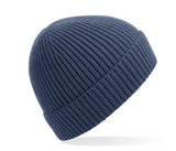 BEECHFIELD ENGINEERED KNIT RIBBED BEANIE