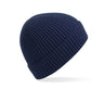 BEECHFIELD ENGINEERED KNIT RIBBED BEANIE