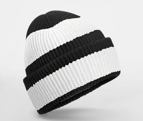 COLOUR BLOCK BEANIE