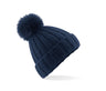 BEECHFIELD VERBIER FAUX FUR POP POM CHUNKY BEANIE