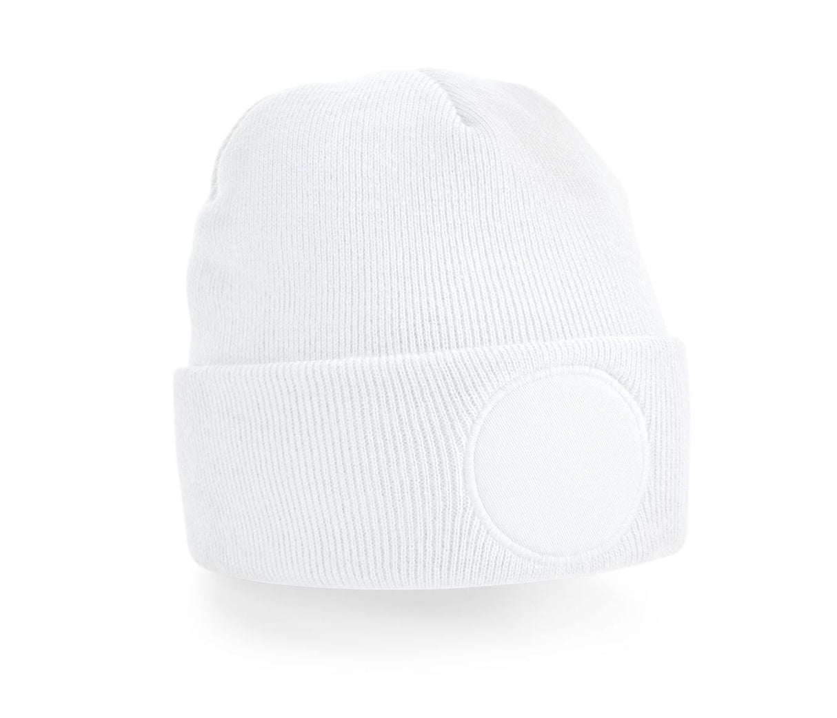 BEECHFIELD CIRCULAR PATCH BEANIE