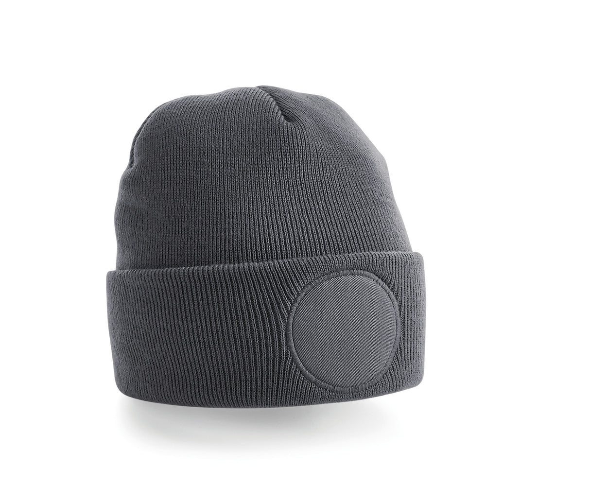 BEECHFIELD CIRCULAR PATCH BEANIE