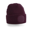BEECHFIELD CIRCULAR PATCH BEANIE